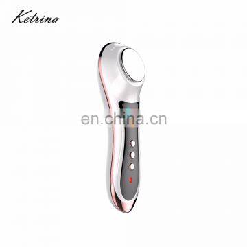 2017 Warm and Cold Skin Care Facial Massager Beauty Instrument