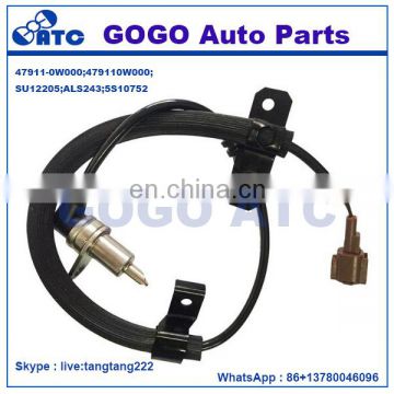 ABS Wheel Speed Sensor For Pathfinder R50 OEM 47911-0W000;479110W000; SU12205;ALS243;5S10752