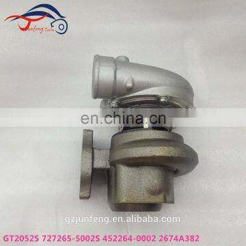 GT2052S Turbo 727265-5002S 2674A382 Turbocharger for Perkins Industrial Caterpillar 3054 T4.40 Engine