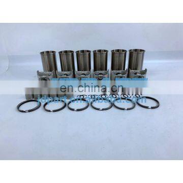 3406 Engine Cylinder Liner Kit For Cat Excavator