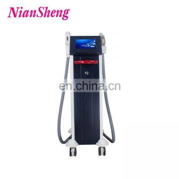 New Lauched Double Handles E-light OPT SHR Human Body Hair Removal Machine photo-2
