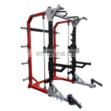 Body building Wholesale Multi-Functional Home Use Fitness Equipment Weightlifting Smith Machine Squat rack