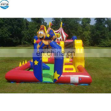 High quality customized inflatable circus animals toddler playground bouncer for sale