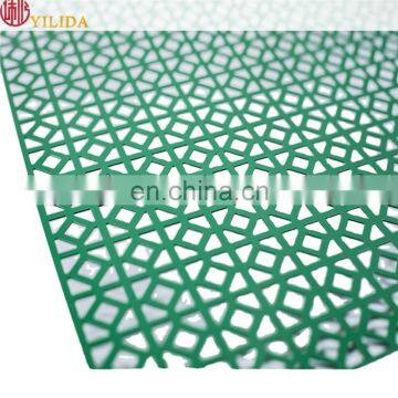 Aluminum PVDF Low Carbon Steel Perforated Metal Sheet With Customized Size photo-3