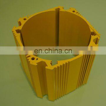 Large Size Customized Aluminum Heatsink/Radiation in Powder Coating photo-5