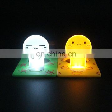 Interesting gift OEM Pocket lamp card shape mini led business card china manufacturer price