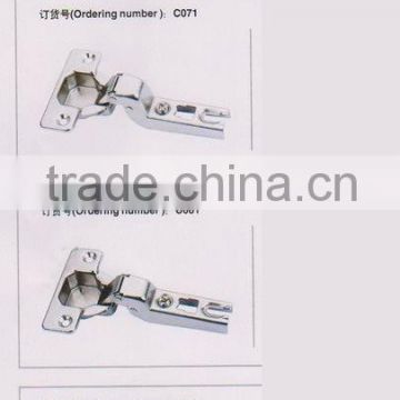 Clip-on two-way regular hinge