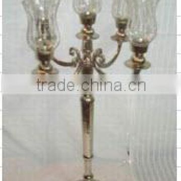 Wedding Decor Hurricane Candelabra Manufacturer From India