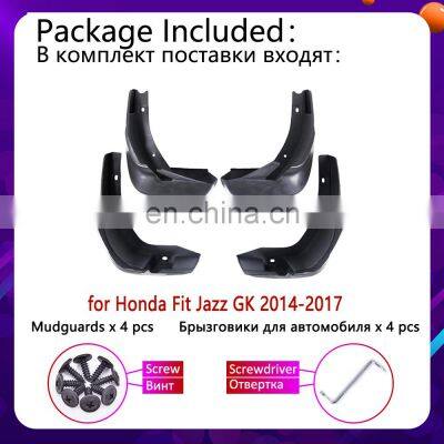 4PCS for Honda Fit Jazz Hatchback 2004 2005 2006 2007 2008 Mudguards Mudflaps Fender Mud Flap Splash Guards Protect Accessories photo-3