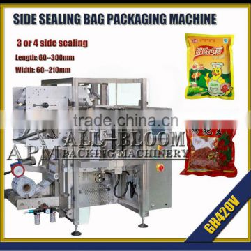 4 side sealing bag basic packing machine