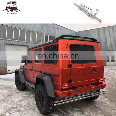 4x4 rear skid plate fit for G-class W463 4x4 rear skid plate with pillar stainless w463 rear guard with pillar