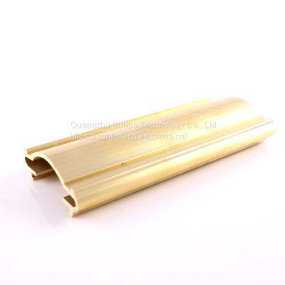 Customized Shape Extruded Brass Profile Brass Railing