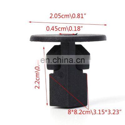 Customized Auto Trim Square Hole Fastener Plastic Car Mat Clip For Automotive photo-2