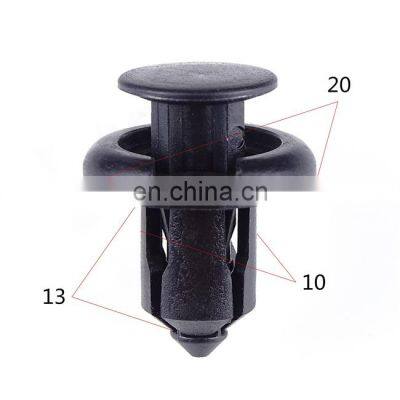 push type fastener clips nylon plastic clips for auto car