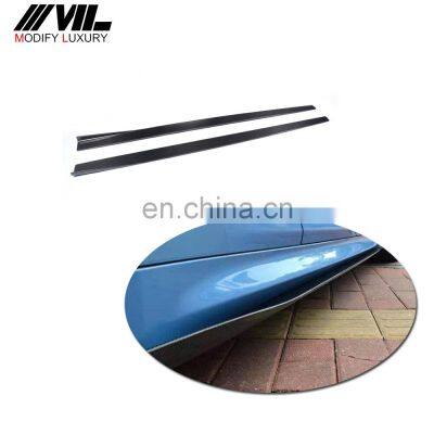 Carbon Fiber M4 side skirts extensions for BMW F82  2015Up