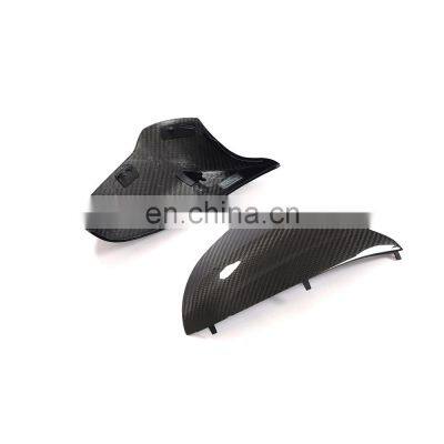 Modify Luxury 2 3 4 Series Universal Dry Carbon Fiber Car Rear Mirror Cover for BMW F80 M3 F82 F83 M4 F87 M2C 2018-2020 photo-4