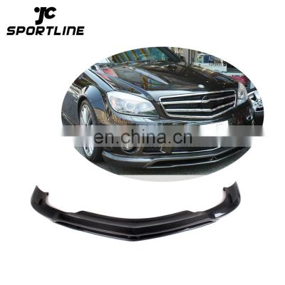 carbon fiber front W204 spoiler front lip for BENZ W204 C63