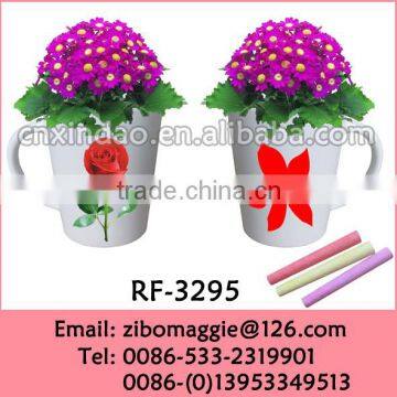 Flare Shape professional Zibo Manufactured Hot Sale Ceramic Disposable Flower Vase