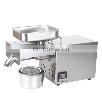 2019 new temperature control version stainless steel household oil press / commercial oil press price