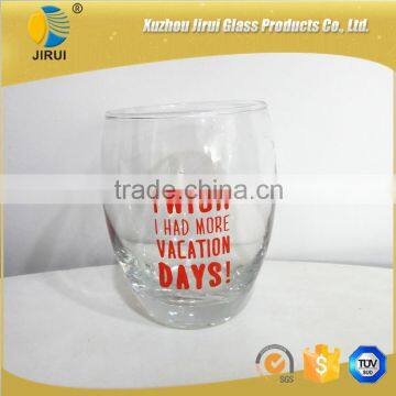 modern glass cups for beer