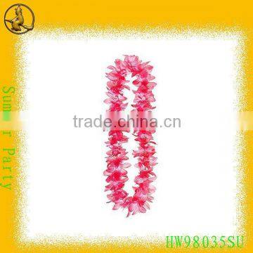 football fans flower lei/hawaii necklace leis/hawaiian garland