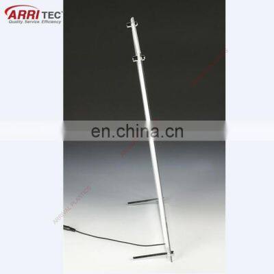 Customized Slant Back Acrylic Sign Holder L Shape Clear Acrylic Led Sign Display photo-4