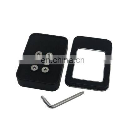 6PCS M5*15 Titanium Alloy Racing Screw Steering Steering Wheel Bolts photo-3