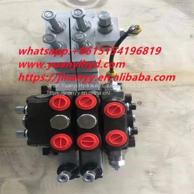 P40 P80 monoblock Hydraulic Directional Control Valve For Trucks