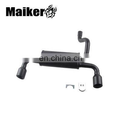 Maiker Auto Spare Parts Flexible Exhaust Pipe for Jeep Wrangler JL Dual Pipe Exhaust Kits photo-2