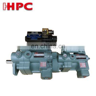 Taiwan HHPC  Double plunger pump tandem pump PP100-A3-F-R-2B+P16/P22/P36-A3-FR Hydraulic Piston Pump