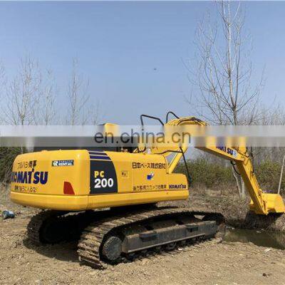 New stock komatsu pc200-8 excavator machine , Original pc200 komatsu excavator , High quality excavator