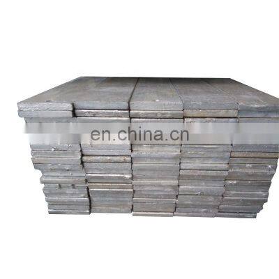 GB/T699-1999 hot rolling 20mm thick steel plate hot dip galvanized flat bar bender serrated flat bar