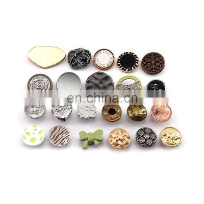 Classical Design Colorfast Metal Spring Snap Button Snap Fastener Button For Clothing Purse Handbag photo-3