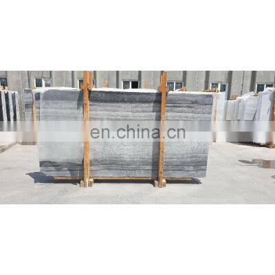 Hot Sale Premium Selection Quality White with Grey Marble Vein Cut Slab Made in Factory CEM-P-48