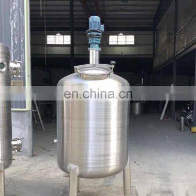 3000 Litre Vessel Stainless Steel Wine Fermentation Tank Mixing Vat With Agitator photo-5