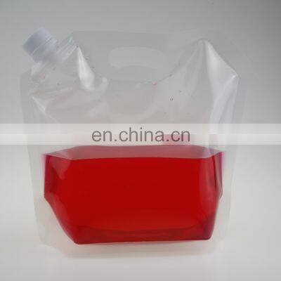 Customized Laminated Maiterial Spout Pouch For Fruit Juice