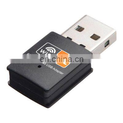 Wireless USB WiFi Adapter 600Mbps Network Card 2.4 5Ghz Wi-Fi Receiver Usb Lan Ethernet Receiver photo-2