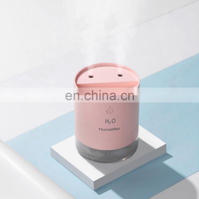 Personal 650ml Mini USB Desktop air humidifier, Ultrasonic Portable diffuser humidifier for Car Home office