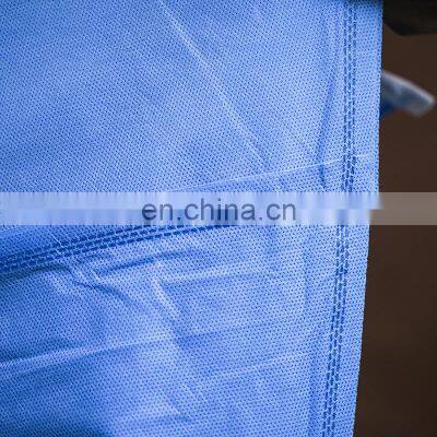 Knitted Cuffs Hospital AAMI Standard Level 1/2/3 Non Woven Medical Disposable Isolation Surgical Gowns photo-4