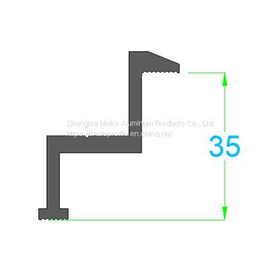 MK Factory Direct Sale Aluminum Solar Clamp End Clamp for Metal Roof Solar Panel Mount Roof Bracket Factory Direct Sell photo-2