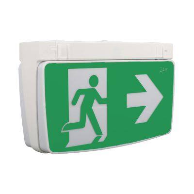 SAA/CE double side EXIT sign emergency light for hospital hotel