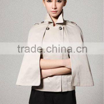 2014 Fashion Cape coat for women