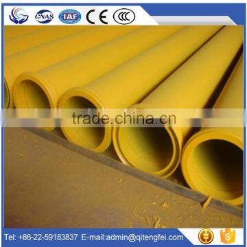 Concrete pump delivery pipe 4.5mm wall thickness ST52 welded pipe