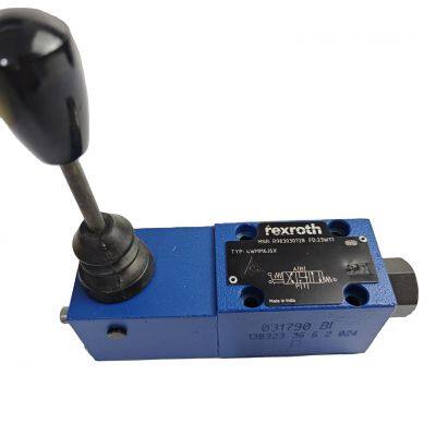 Válvula direccional manual hidráulica Rexroth 4WMM10J3X Válvula Rexroth