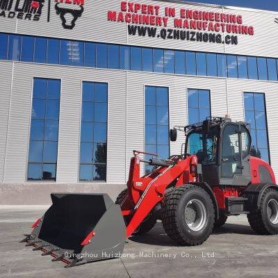 China Brand HZM 825 Mini Wheel Shovel Garden Loader Price Chinese Front End Loader Bucket List photo-4