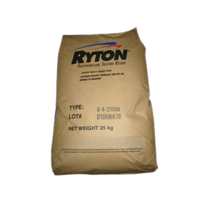 PPS GF40 RYTON R-4-02XT Boas propriedades mecanicas, estabilidade dimensional e alta tenacidade. Resina plástica de polifenileno sulfeto