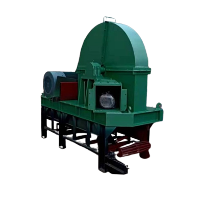 The Disc Chipper Can Cut 40cm Logs Into 3-5 cm Chips at a Time Large Wood Disk Chipper