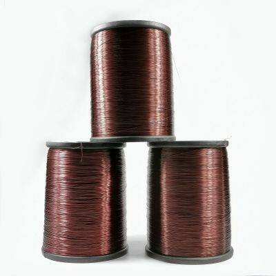 Cable de bobinado de aluminio esmaltado de AWG6 - 32 de resistencia a altas temperaturas de grado 200 para bobinas de transformadores, Qatar