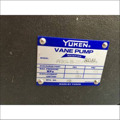 Yuken Energy Saving Low Noise High Reliability Plunger Pump PV2R34-116-237-F-RGAL photo-3