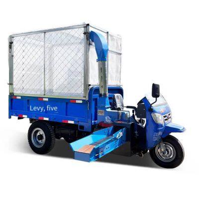 Crop Straw Chopper, High-spray Forage Chopping Vehicle, 24-horsepower Mobile Three-wheel Shredder photo-5